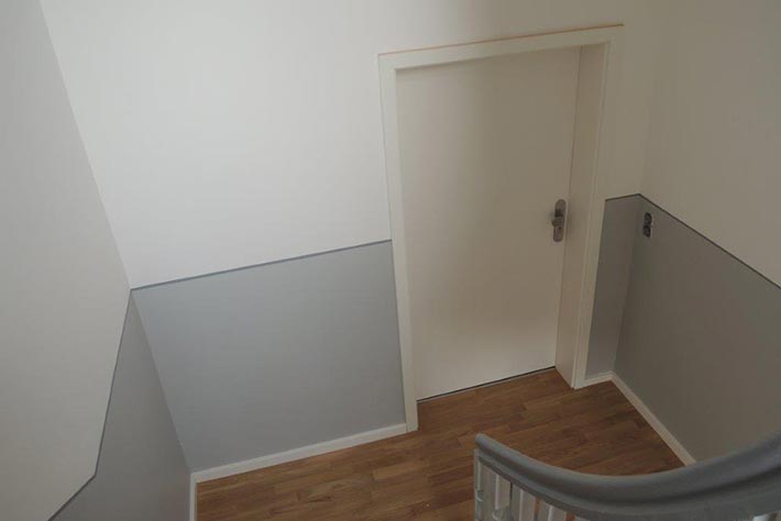 Komplettinnen- und Hofsanierung mit Anbau Balkone