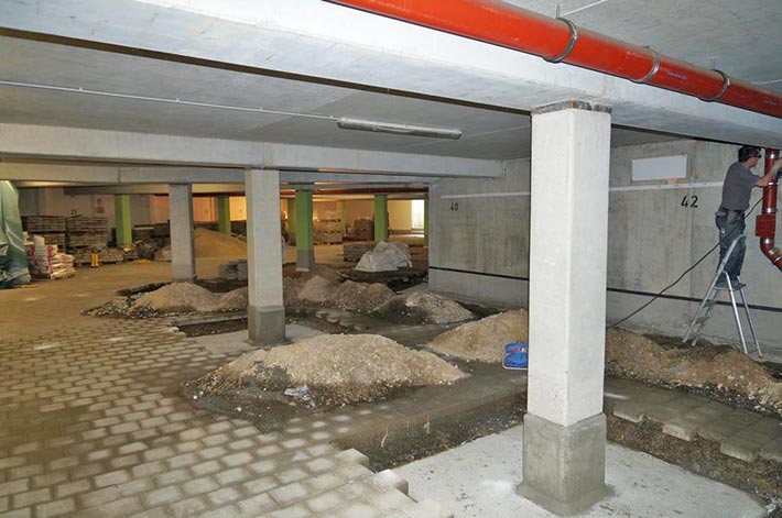 Tiefgaragensanierung Hotel Herzog Heinrich