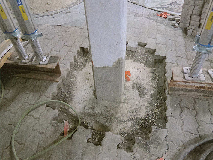 Sanierung Tiefgarage